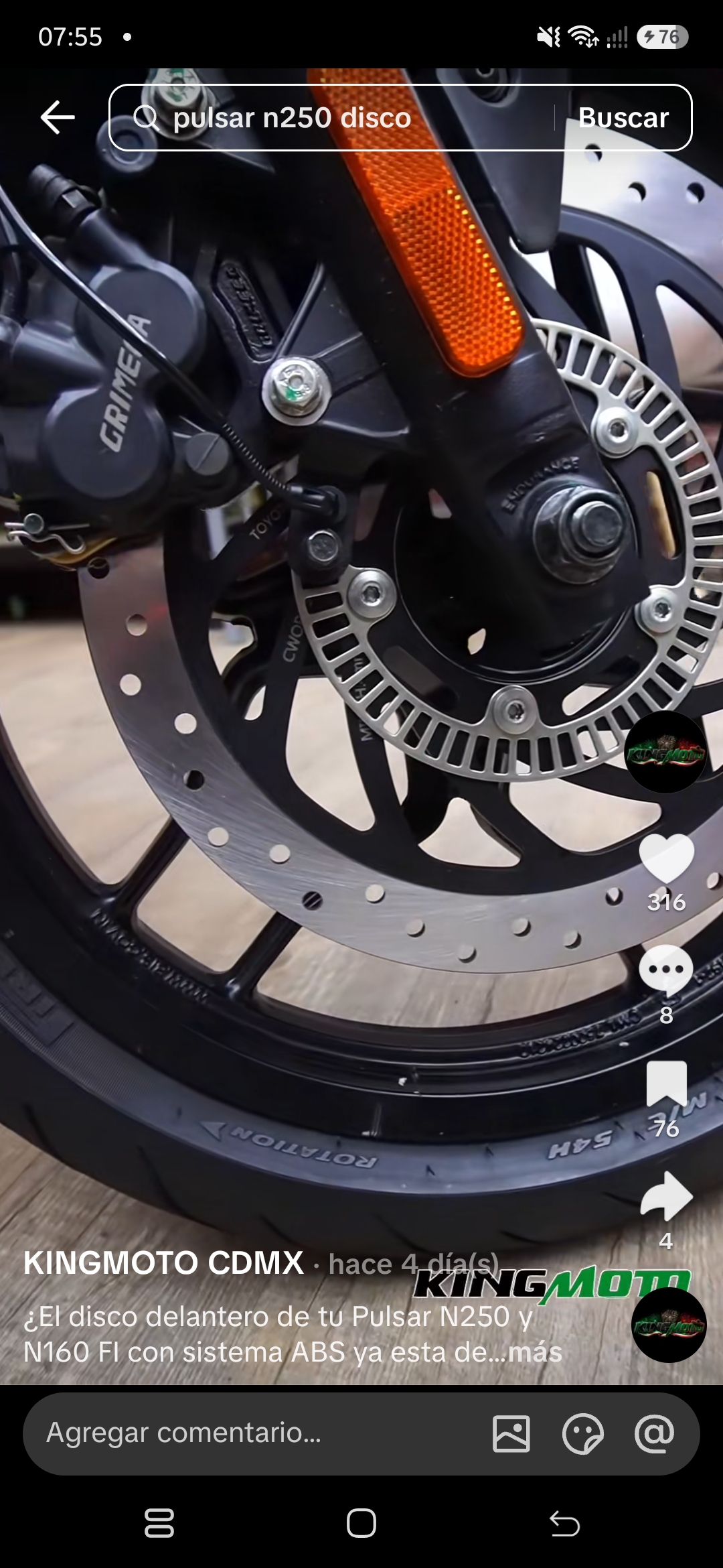Miniatura del video de TikTok de KingMoto